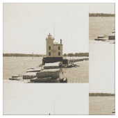 Lake Erie Lighthouse Stof (Close Up)