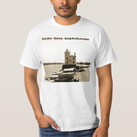 Lake Erie Lighthouse T-shirt (Voorkant)