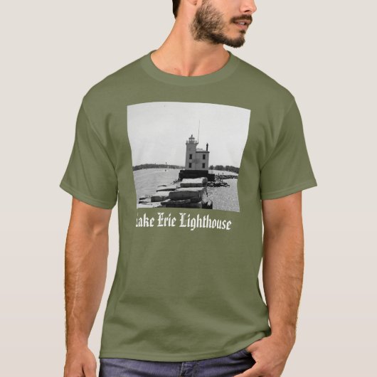 Lake Erie Lighthouse T-Shirt (Voorkant)