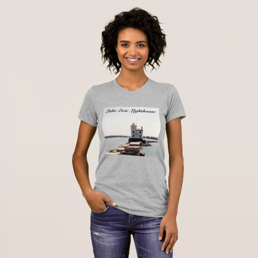 Lake Erie Lighthouse T-shirt (Voorkant volledig)