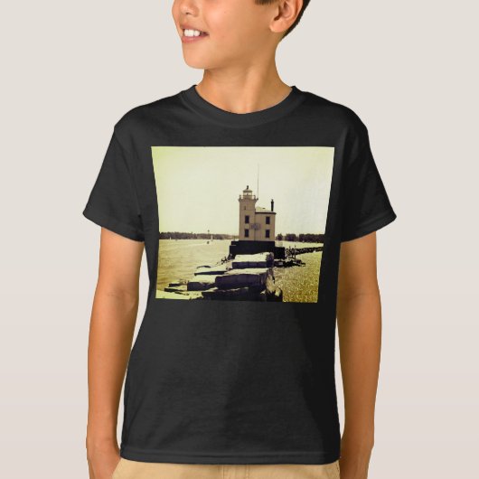 Lake Erie Lighthouse T-shirt (Voorkant)