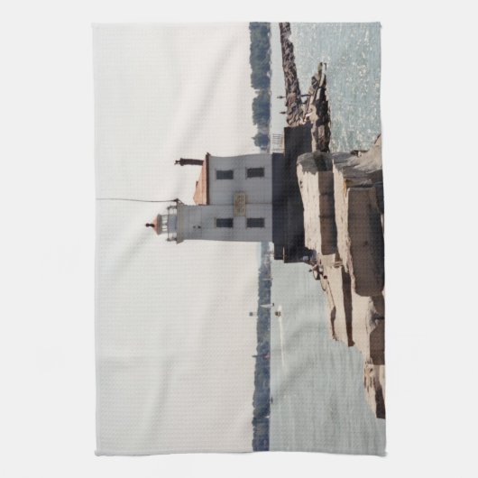 Lake Erie Lighthouse Theedoek (Verticaal)