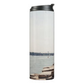 Lake Erie Lighthouse Thermosbeker (Gedraaid links)
