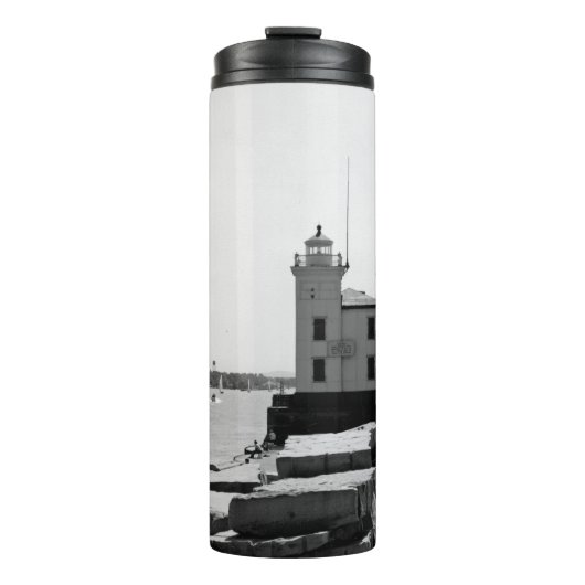Lake Erie Lighthouse Thermosbeker (Voorkant)