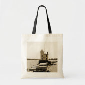 Lake Erie Lighthouse Tote Bag (Voorkant)