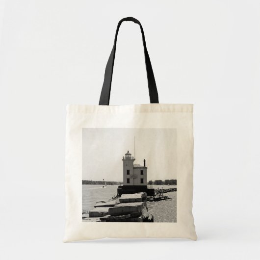 Lake Erie Lighthouse Tote Bag (Voorkant)
