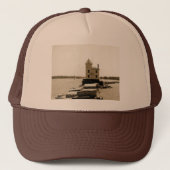 Lake Erie Lighthouse Trucker Pet (Voorkant)