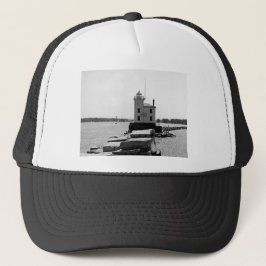 Lake Erie Lighthouse Trucker Pet