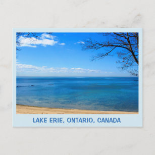 Lake Erie, Ontario, Canada, jjhelene Briefkaart