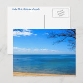 Lake Erie, Ontario, Canada, jjhelene Briefkaart (Voorkant / Achterkant)