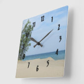 Lake Erie, PA. Vierkante Klok (Hoek)