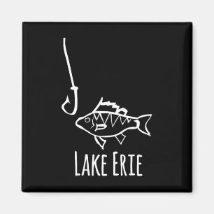 Lake Erie Pennsylvania Vissen Vis Haak Baars Forel Magneet