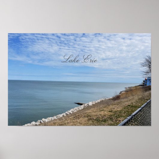 Lake Erie Photo Poster (Voorkant)