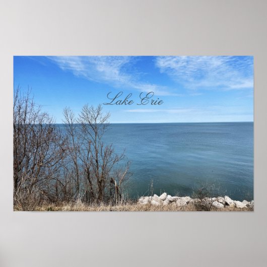 Lake Erie Photo Poster (Voorkant)