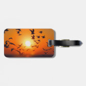 Lake Erie Sunset Bagagelabel (Achterkant horizontaal)