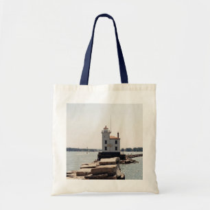 Lake Erie-vuurtoren Tote Bag