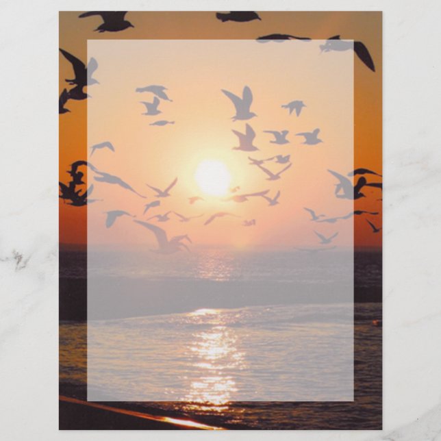 Lake Erie Zonsondergang (Voorkant)