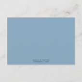 Lake Evergreen Waterverf Bruiloft Wishing Well Informatiekaartje (Achterkant)