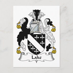 Lake Family Crest Briefkaart