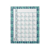 Lake Fish Calendar Notitieblok (Linkerzijde)