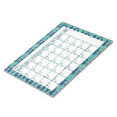 Lake Fish Calendar Notitieblok (Schuin)