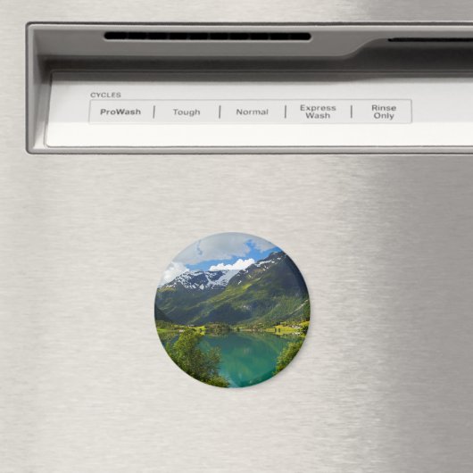 Lake Floen schilderachtig, Noorwegen Magneet (Insitu (Vaatwasser))