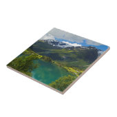 Lake Floen schilderachtig, Noorwegen Tegeltje (Zijkant)