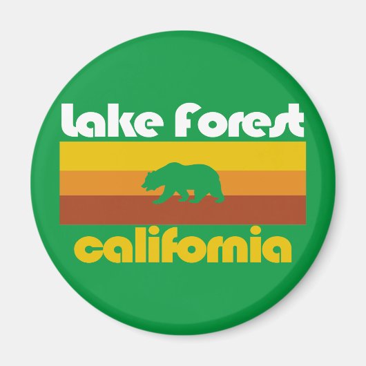Lake Forest, Californië Magneet (Voorkant)