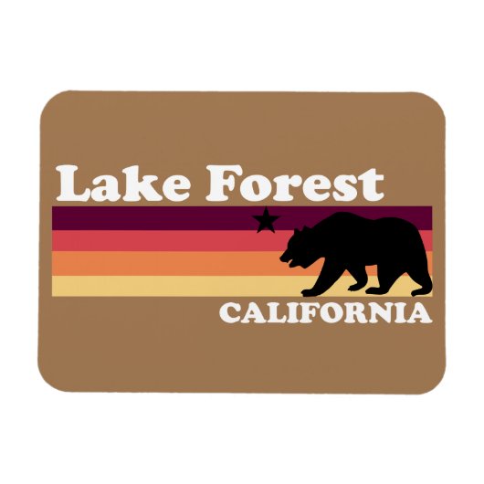  Lake Forest, Californië Magneet (Horizontaal)