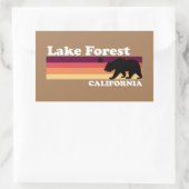  Lake Forest, Californië Rechthoekige Sticker (Tas)