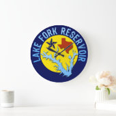 Lake Fork Reservoir, Texas Bass Vist Grote Klok (Huis)