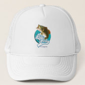 Lake Fork Texas Vist logo. Trucker Pet (Voorkant)