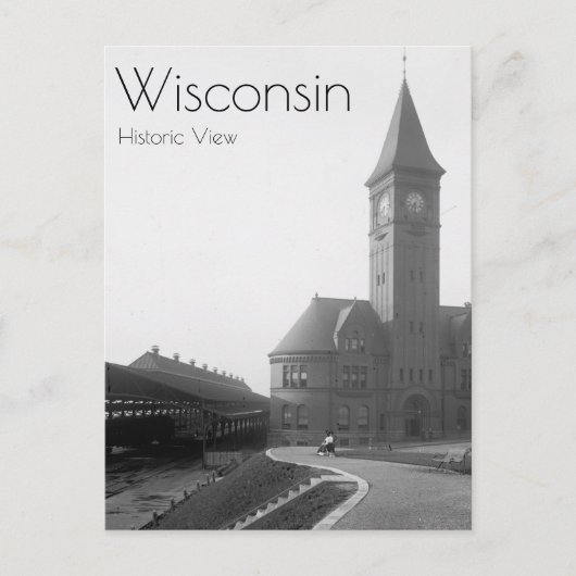 Lake Front Depot Briefkaart (Voorkant)