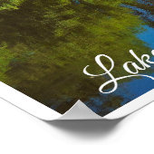 Lake Fulmor Wandkunst | Bosreflectieprint Poster (Hoek)