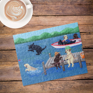 Lake Fun Labradors Legpuzzel