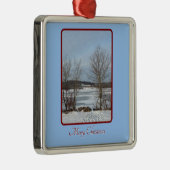 Lake Galena Winter Kerst Ornament (Rechts)
