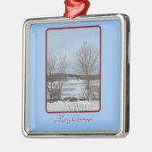 Lake Galena Winter Kerst Ornament (Links)