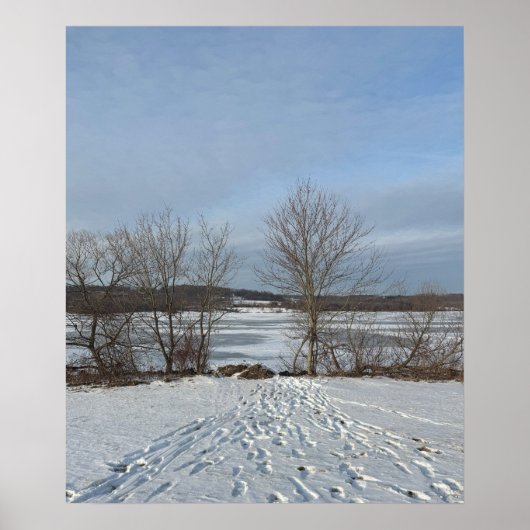 Lake Galena Winter Poster (Voorkant)