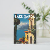 Lake Garda Briefkaart (Staand voorkant)