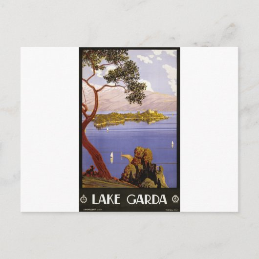 Lake Garda Briefkaart (Voorkant)