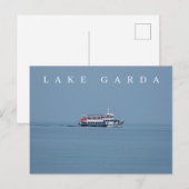 Lake Garda ferry uitzicht briefkaart (Voorkant / Achterkant)