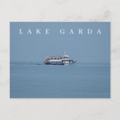 Lake Garda ferry uitzicht briefkaart (Voorkant)