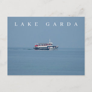 Lake Garda ferry uitzicht briefkaart