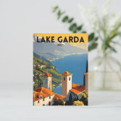Lake Garda Italië Briefkaart (Staand voorkant)