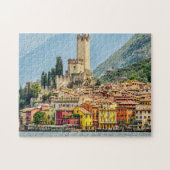 Lake Garda Italië Jigzaag Puzzle Legpuzzel (Horizontaal)
