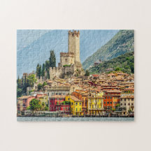 Lake Garda Italië Jigzaag Puzzle