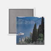 Lake Garda, Italië Magneet (Voorkant / Achterkant)