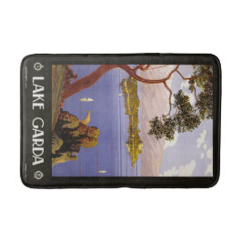 Lake Garda Italy Vintage Travel Poster badmatten