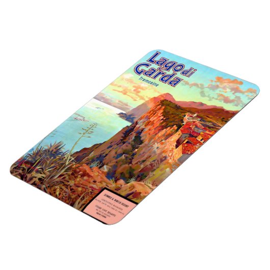 Lake Garda Magnet Magneet (Linkerzijde)