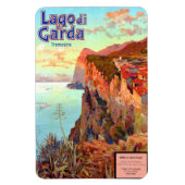 Lake Garda Magnet Magneet (Verticaal)